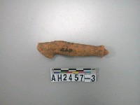 藏品(紅色夾砂陶把)的圖片